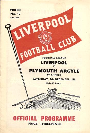 Liverpool FC v Plymouth Argyle FC